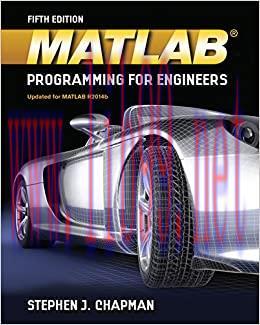 (PDF)MATLAB Programming for Engineers