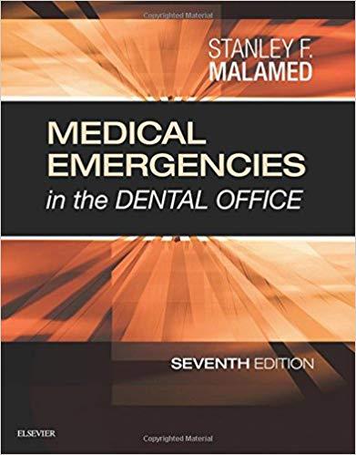 Medical Emergencies in the Dental Office(Seventh Edition)