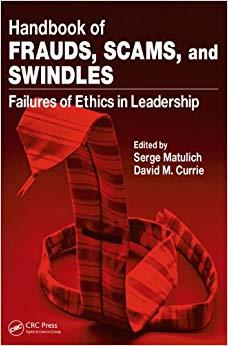 (PDF)Handbook of Frauds, Scams, and Swindles Failures of Ethics in Leadership 1st Edition
