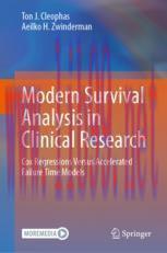 [PDF]Modern Survival Analysis in Clinical Research: Cox Regressions Versus Accelerated Failure ...