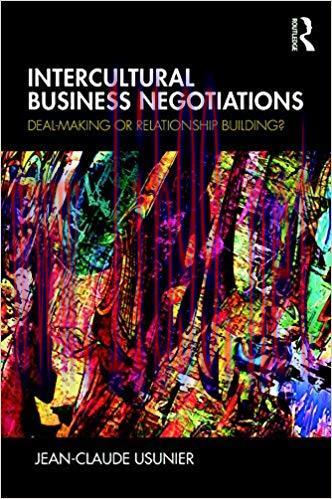 (PDF)Intercultural Business Negotiations: Deal-Making or Relationship Building 1st Edition