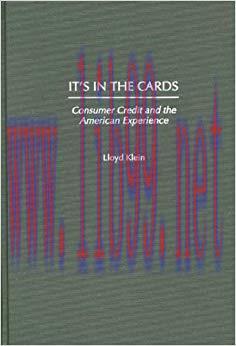 (PDF)It’s in the Cards: Consumer Credit and the American Experience