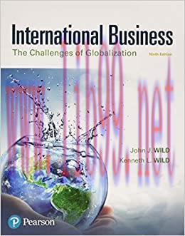 (PDF)International Business: The Challenges of Globalization (9th Edition) (What’s New in Manag...