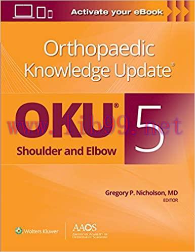 [AME]Orthopaedic Knowledge Update: Shoulder and Elbow 5 (ePub)