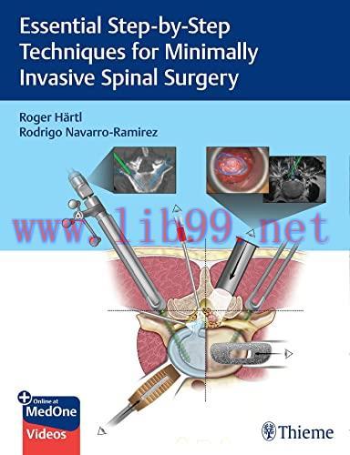 [AME]Essential Step-by-Step Techniques for Minimally Invasive Spinal Surgery (Original PDF)