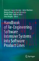 [PDF]Handbook of Re-Engineering Software Intensive Systems into Software Product Lines