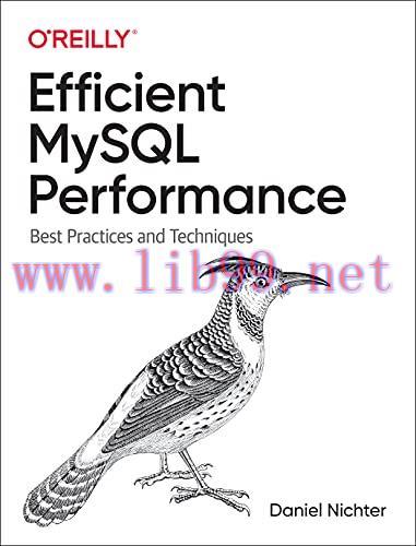 [FOX-Ebook]Efficient MySQL Performance: Best Practices and Techniques