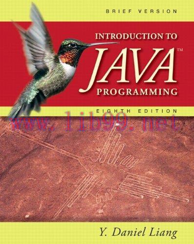 [FOX-Ebook]Introduction to Java Programming, Brief (8th Edition)