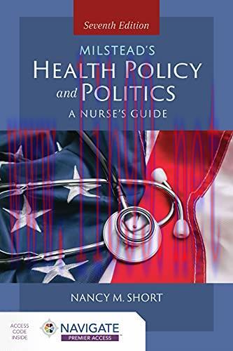 [AME]Milstead’s Health Policy & Politics: A Nurse’s Guide, 7th edition (EPUB)