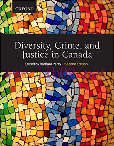 (PDF)Diversity, Crime, and Justice in Canada Paperback by Barbara Perry