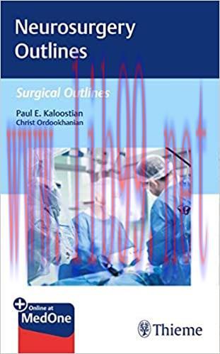 [PDF]Neurosurgery Outlines [Paul E. Kaloostian]