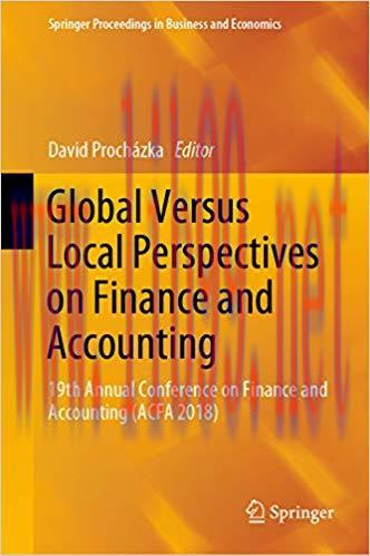 (PDF)Global Versus Local Perspectives on Finance and Accounting: 19th Annual Conference on Fina...