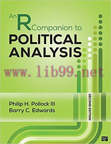 An R Companion to Political Analysis 2nd Edition,