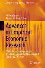 [PDF]Advances in Empirical Economic Research: 2022 International Conference on Applied Economic...