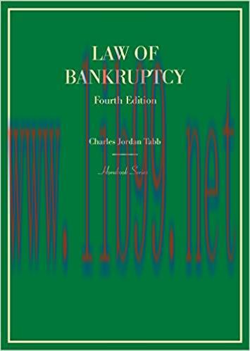 (PDF)Law of Bankruptcy (Hornbooks) 4th Edition