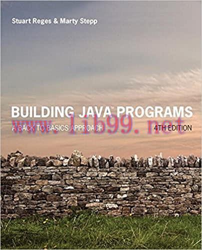(PDF)Building Java Programs: A Back to Basics Approach 4th Edition by Stuart Reges