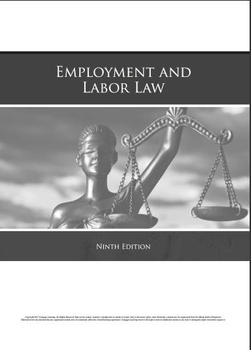 (Solution Manual)Employment and Labor Law , 9th Edition by Patrick J. Cihon.zip