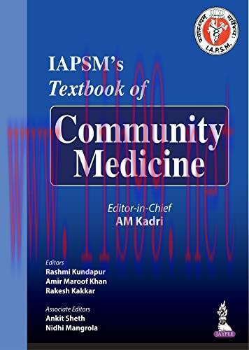 [AME]IAPSM’S Textbook of Community Medicine (Original PDF)
