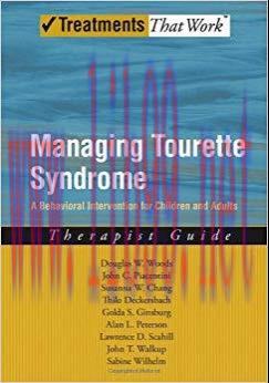 (PDF)Managing Tourette Syndrome: A Behavioral Intervention for Children and Adults Therapist Gu...