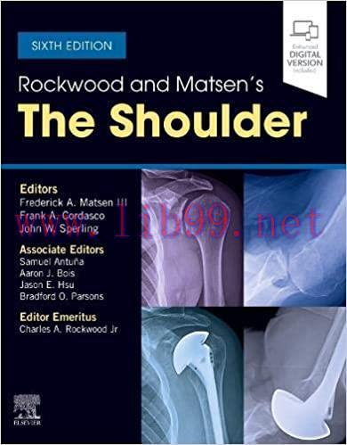 [PDF]Rockwood and Matsen’s The Shoulder 6th Edition