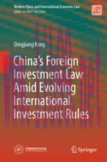 [PDF]China’s Foreign Investment Law Amid Evolving International Investment Rules