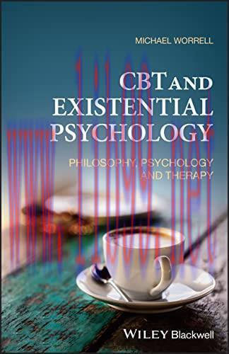 [AME]CBT and Existential Psychology: Philosophy, Psychology and Therapy (EPUB)