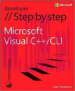 Microsoft Visual C++/CLI Step by Step (Step by Step Developer) 1st Edition,