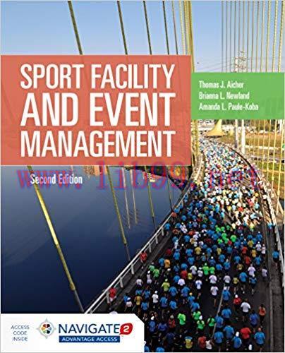 [PDF]Sport Facility and Event Management 2nd Edition