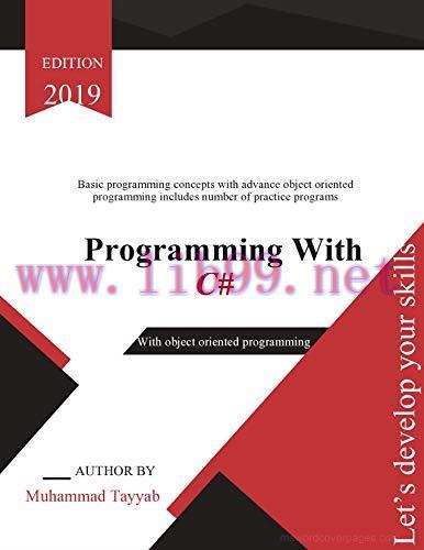 [FOX-Ebook]Programming with C#: Basic programming concepts with advanced object oriented progra...