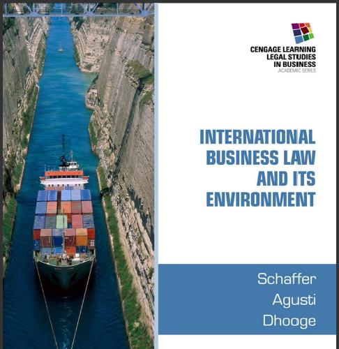 (IM)International Business Law and Its Environment, 9th Edition .zip