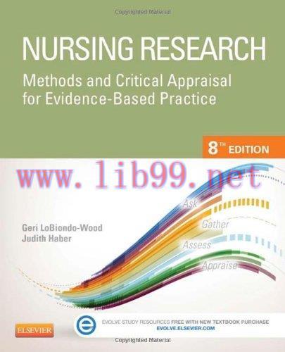 [AME]Nursing Research – Methods and Critical Appraisal for Evidence-Based Practice 8th Edition ...