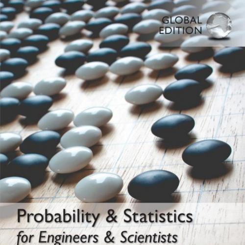 Probability & statistics for engineers & scientists, 9th global edition