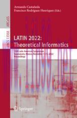 [PDF]LATIN 2022: Theoretical Informatics: 15th Latin American Symposium, Guanajuato, Mexico, No...