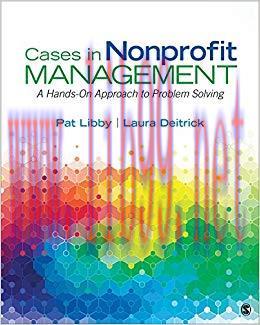 (PDF)Cases in Nonprofit Management: A Hands-On Approach to Problem Solving 1st Edition