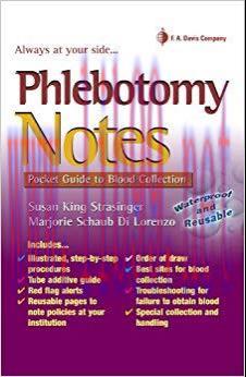 (PDF)Phlebotomy Notes Pocket Guide to Blood Collection (Davis’s Notes)