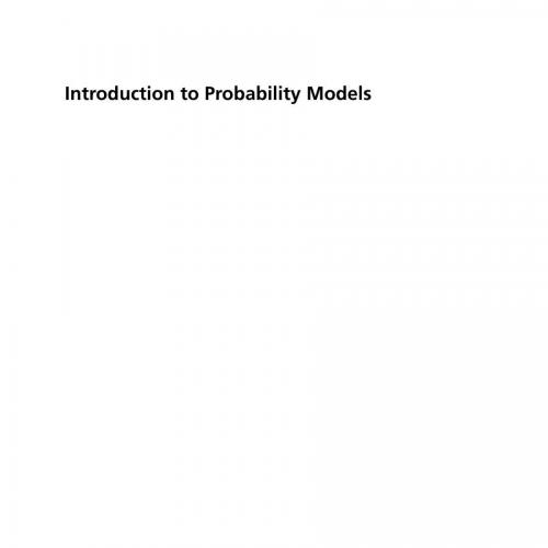 Introduction to Probability Models 12th Edition