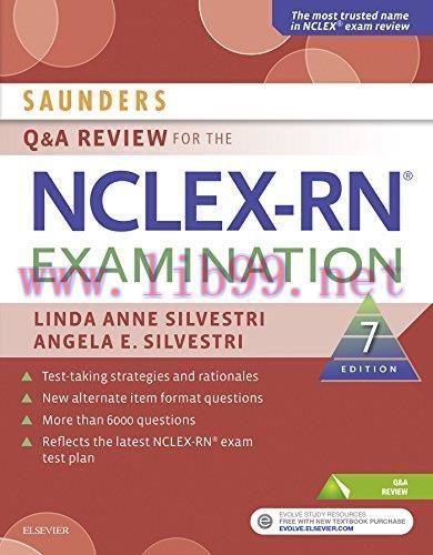 [AME]Saunders Q&A Review for the NCLEX-RN® Examination, 7th Edition (EPUB)