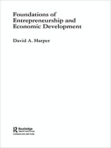 (PDF)Foundations of Entrepreneurship and Economic Development (Routledge Foundations of the Mar...