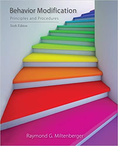 (PDF)Behavior Modification Principles and Procedures