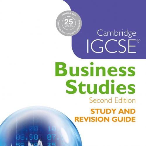 Cambridge IGCSE Business Studies 4th - Karen Borrington,Peter Stimpson