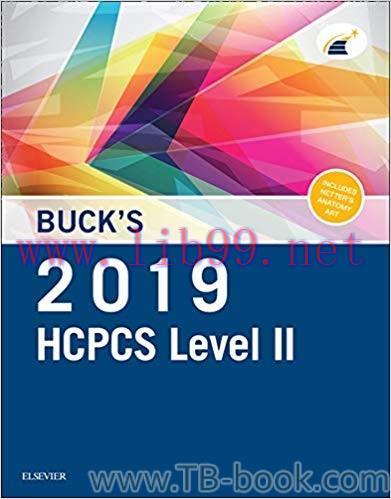 Buck’s 2019 HCPCS Level II E-Book 1st Edition by Elsevier