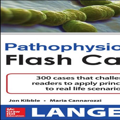 Pathophysiology Flash Cards (Lange Flash Cards)
