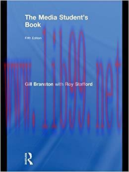 The Media Student’s Book 5th Edition,