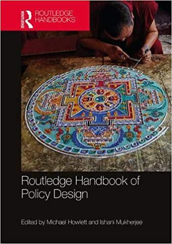 (PDF)Routledge Handbook of Policy Design (Routledge Handbooks) 1st Edition