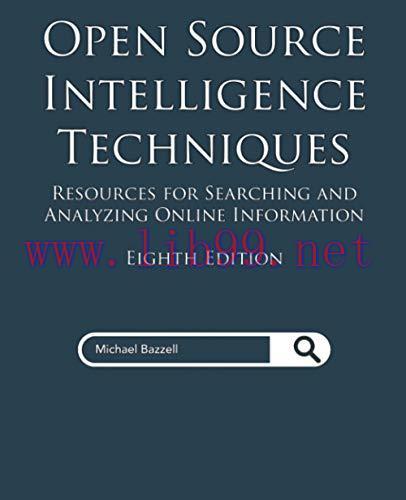 [FOX-Ebook]Open Source Intelligence Techniques: Resources for Searching and Analyzing Online In...