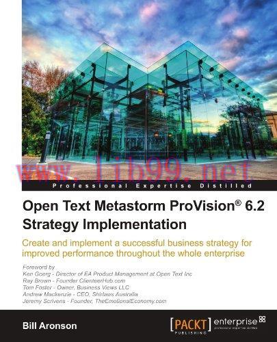 [FOX-Ebook]Open Text Metastorm ProVision® 6.2 Strategy Implementation