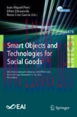 [PDF]Smart Objects and Technologies for Social Goods: 8th EAI International Conference, GOODTEC...