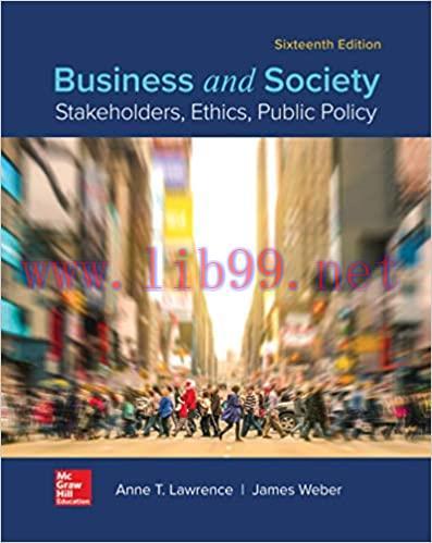 (PDF)Business and Society: Stakeholders, Ethics, Public Policy
