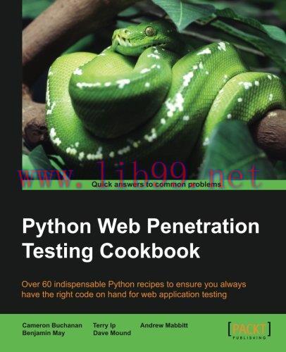 [FOX-Ebook]Python Web Penetration Testing Cookbook