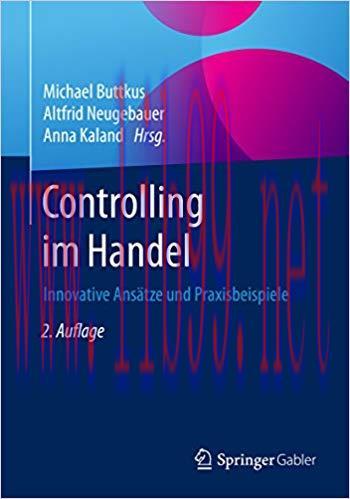 (PDF)Controlling im Handel: Innovative Ansätze und Praxisbeispiele (German Edition) 2nd Edition